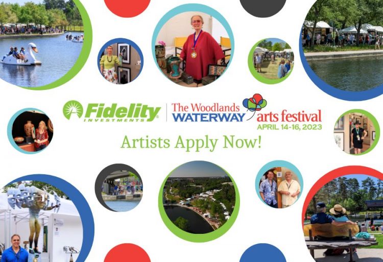 Call for Artists The Woodlands Waterway Arts Festival 2023 The